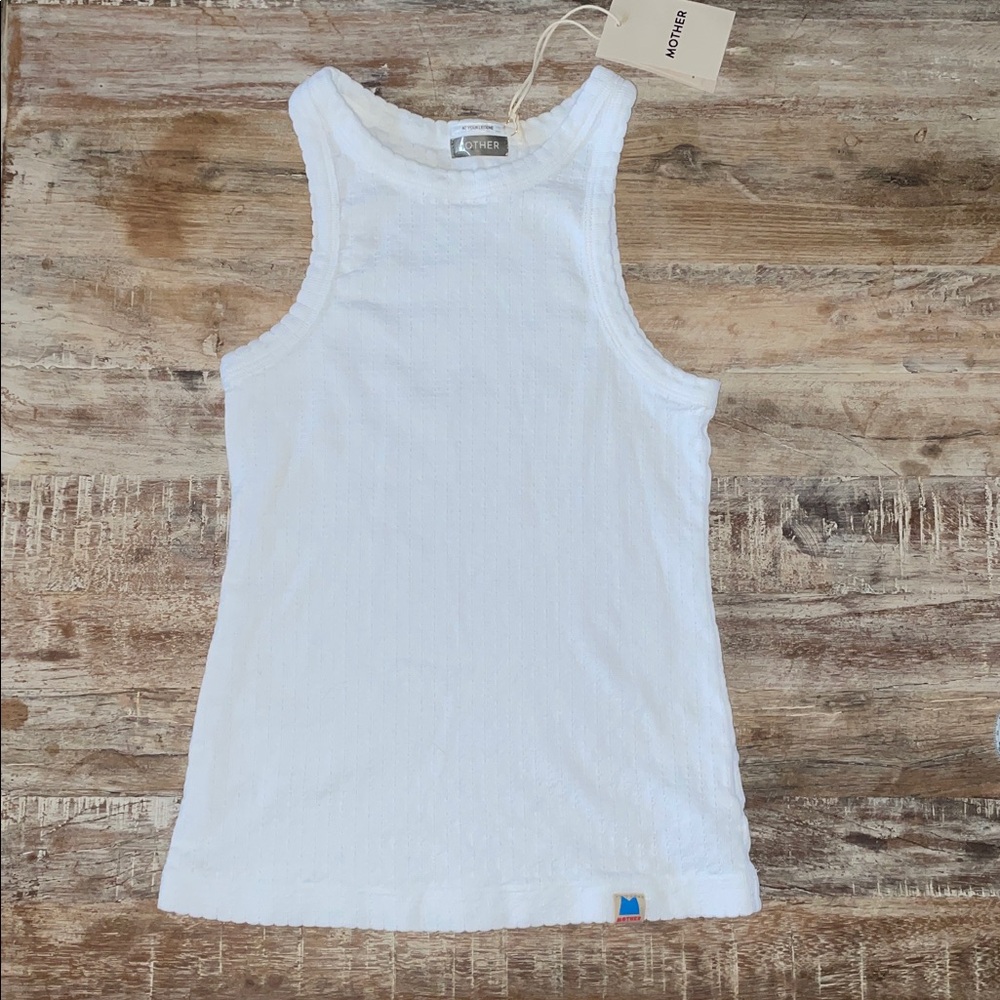 MOTHER The Chin Up Tank Top